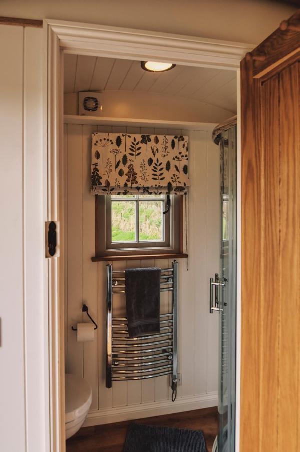 Luxury Shepherd'S Hut On Flower Farm With Outdoor Bath In Mid Cornwall Truro Extérieur photo